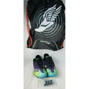 Saucony Men Running Endorphin Track Shoe Cleats outdoor Citron 8 M New in Box Saucony | Shoes | Sauconymen Running Endorphin Track Shoe  main image 3
